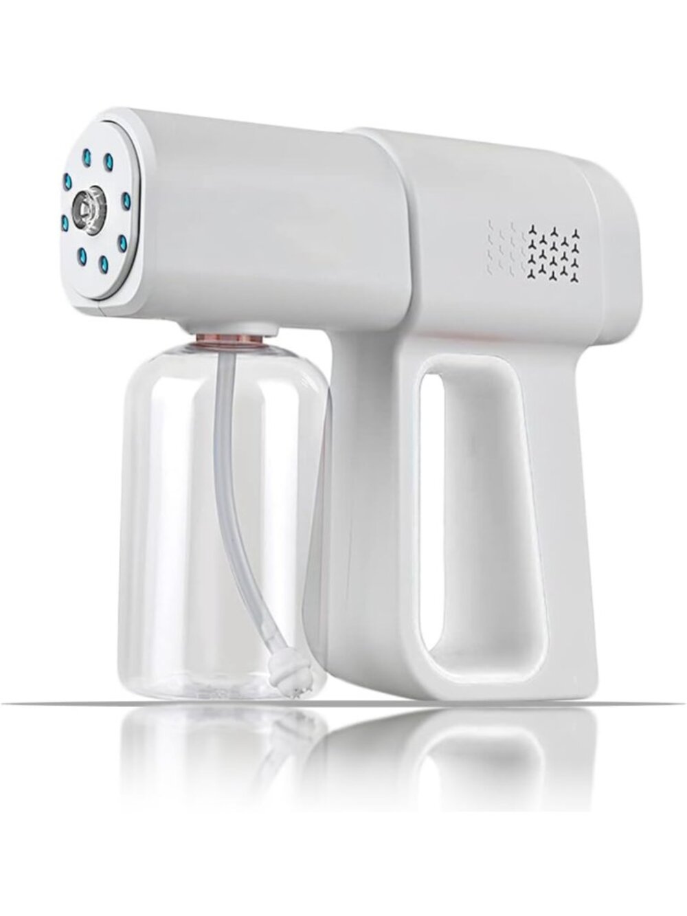 Rechargeable Nano Mist Spray Gun - Portable Cordless Atomizer for Home & Salon